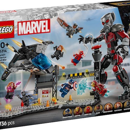 Lego Marvel Super Heroes - Captain America: Civil War Action Battle για 10+ Ετών 736τμχ