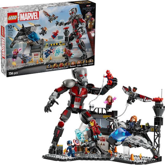 Lego Marvel Super Heroes - Captain America: Civil War Action Battle για 10+ Ετών 736τμχ
