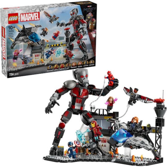 Lego Marvel Super Heroes - Captain America: Civil War Action Battle για 10+ Ετών 736τμχ