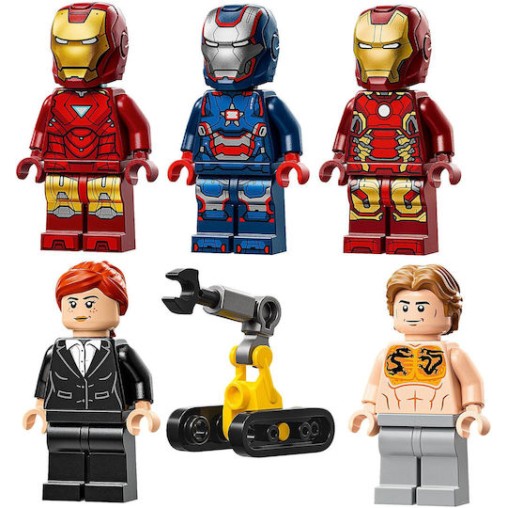 Lego Marvel Iron Man's Laboratory - Hall of Armor για 8+ Ετών 384τμχ