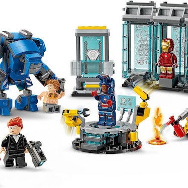 Lego Marvel Iron Man's Laboratory - Hall of Armor για 8+ Ετών 384τμχ