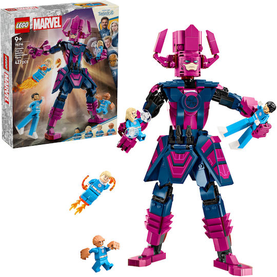 Lego Marvel Fantastic Four vs. Galactus Construction Figure για 9+ Ετών 427τμχ