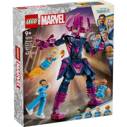 Lego Marvel Fantastic Four vs. Galactus Construction Figure για 9+ Ετών 427τμχ