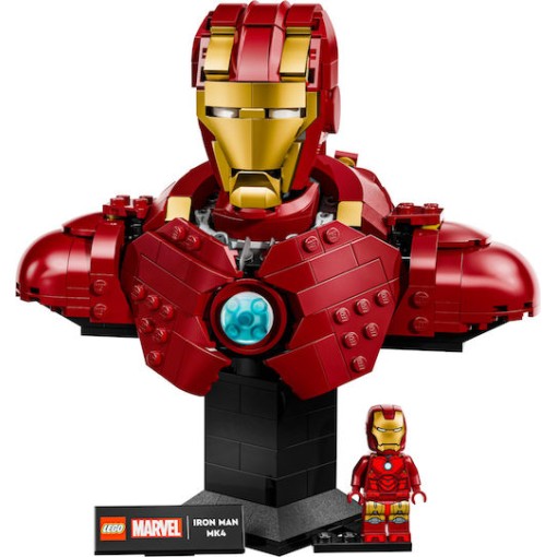 Lego Marvel Iron Man MK4 Bust για 18+ Ετών 436τμχ