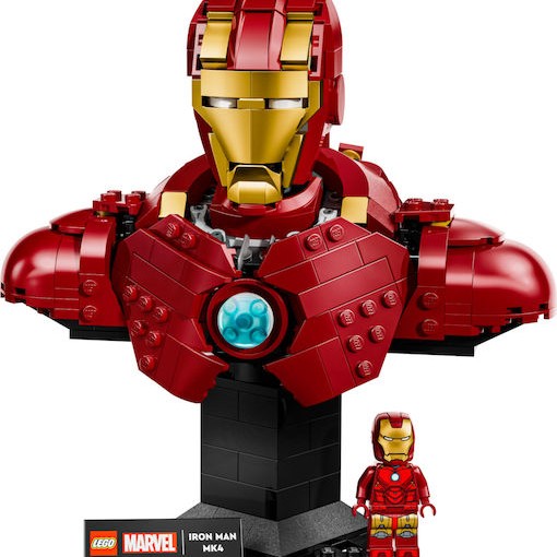 Lego Marvel Iron Man MK4 Bust για 18+ Ετών 436τμχ