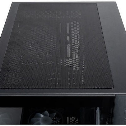 Chieftec Visio GM-30B-TG-OP Gaming Cube Κουτί Υπολογιστή με Πλαϊνό Παράθυρο Μαύρο