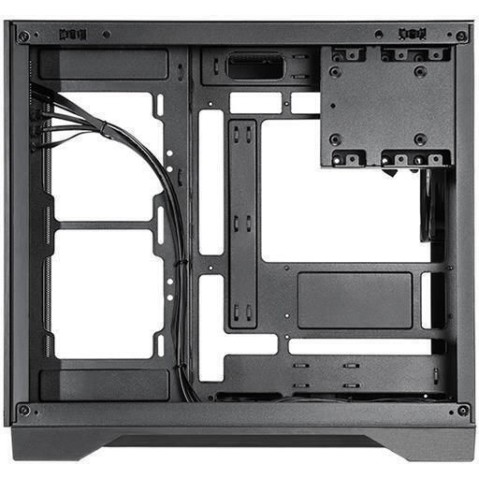 Chieftec Visio Air GM-30B-M-OP Cube Κουτί Υπολογιστή με Πλαϊνό Παράθυρο Μαύρο