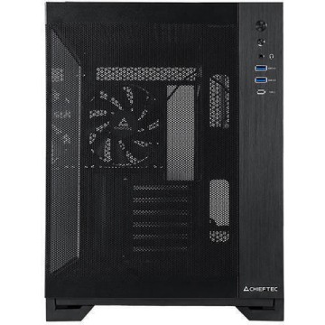 Chieftec Visio Air GM-30B-M-OP Cube Κουτί Υπολογιστή με Πλαϊνό Παράθυρο Μαύρο