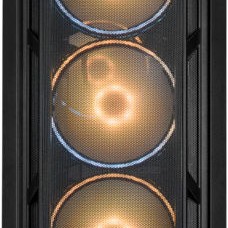 Chieftec Apex Lumo Gaming Midi Tower Κουτί Υπολογιστή με Πλαϊνό Παράθυρο και RGB Φωτισμό Μαύρο
