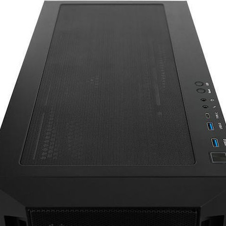 Chieftec Apex Lumo Gaming Midi Tower Κουτί Υπολογιστή με Πλαϊνό Παράθυρο και RGB Φωτισμό Μαύρο