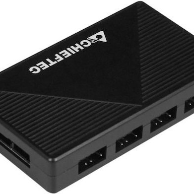 Chieftec Apex Lumo Gaming Midi Tower Κουτί Υπολογιστή με Πλαϊνό Παράθυρο και RGB Φωτισμό Μαύρο