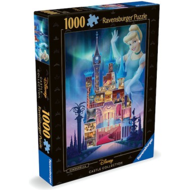 Disney Castles Cinderella Puzzle 2D 1000pcs