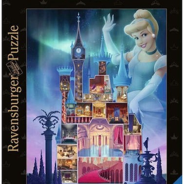 Disney Castles Cinderella Puzzle 2D 1000pcs