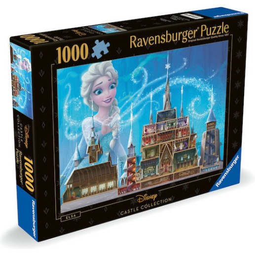 Disney Castles Elsa Puzzle 2D 1000pcs