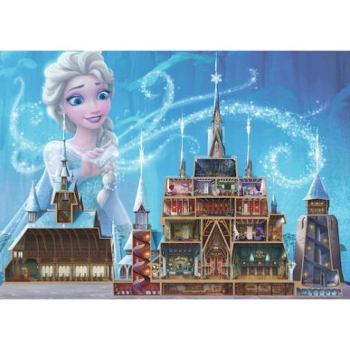 Disney Castles Elsa Puzzle 2D 1000pcs