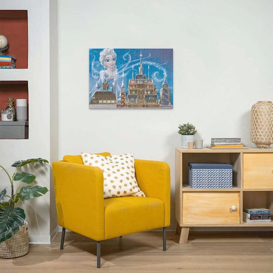 Disney Castles Elsa Puzzle 2D 1000pcs