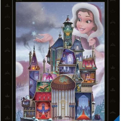 Disney Castles Belle Puzzle 2D 1000 Κομμάτια