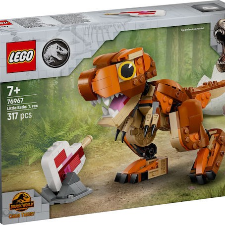 Lego Jurassic World Jurassic World - Little Eatie: T. Rex για 7+ Ετών 317τμχ