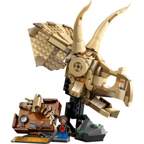 Lego Jurassic World Dinosaur Fossils: Triceratops Skull για 9+ Ετών 468τμχ