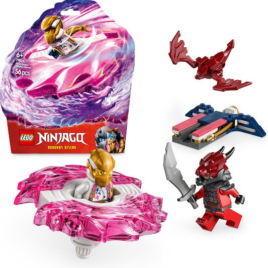 Lego Ninjago Sora's Dragon Spinjitzu Spinner για 6+ Ετών 56τμχ