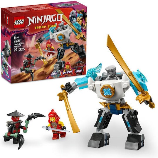 Lego Ninjago Zane's Battle Suit Mech για 6+ Ετών 92τμχ