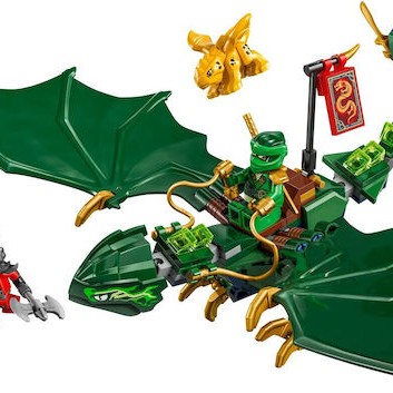 Lego Ninjago Lloyd's Green Forest Dragon για 6+ Ετών 128τμχ