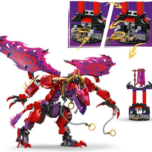 Lego Ninjago Thunderfang Dragon Of Chaos για 8+ Ετών 668τμχ