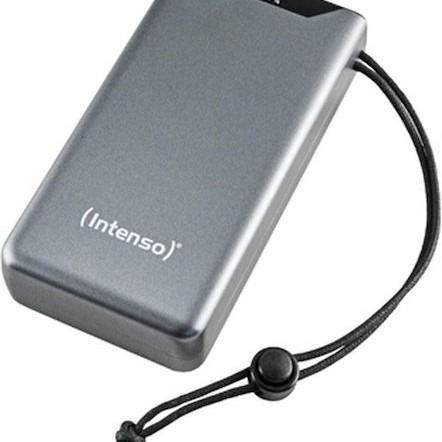 Intenso F20000 Power Bank 20000mAh με Θύρα USB-A και Θύρα USB-C Power Delivery / Quick Charge 3.0 Γκρι
