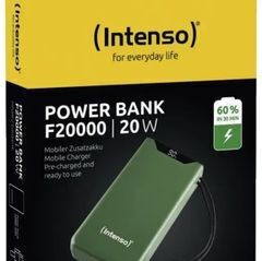 Intenso F20000 Power Bank 20000mAh με Θύρα USB-A και Θύρα USB-C Power Delivery / Quick Charge 3.0 Πράσινο