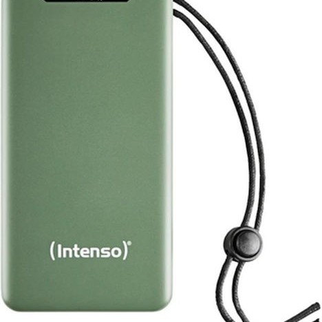 Intenso F20000 Power Bank 20000mAh με Θύρα USB-A και Θύρα USB-C Power Delivery / Quick Charge 3.0 Πράσινο