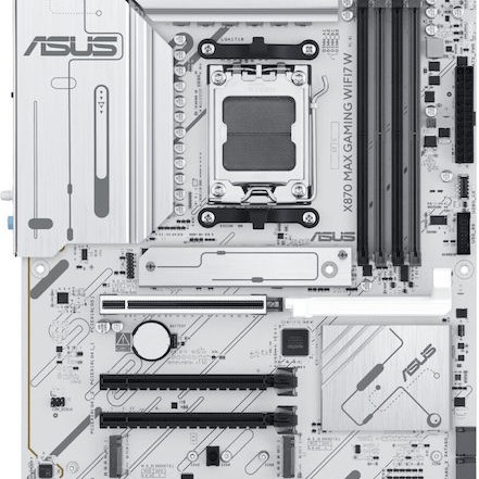 Asus X870 MAX GAMING WIFI7 W Motherboard ATX με AMD AM5 Socket 90MB1LZ0-M0EAY0