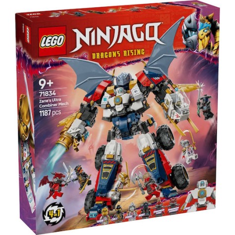 Lego Ninjago Zane's Ultra Combiner Mech για 9+ Ετών 1187τμχ