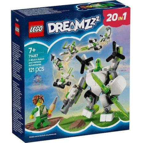 Lego DREAMZzz Blob's Robot and Vehicle Adventures για 7+ Ετών 121τμχ