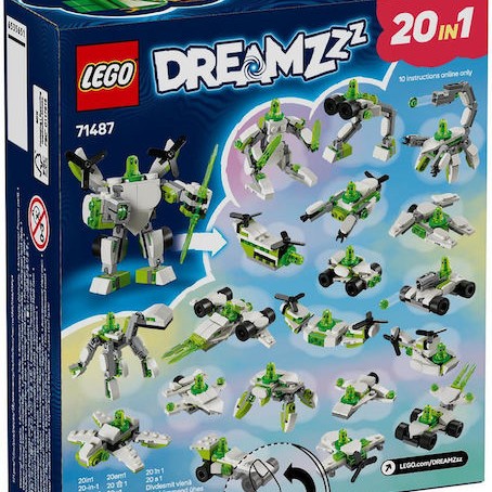 Lego DREAMZzz Blob's Robot and Vehicle Adventures για 7+ Ετών 121τμχ