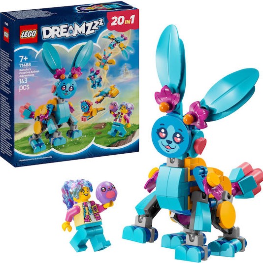 Lego DREAMZzz Bunchu's Creative Animal Adventures για 7+ Ετών 143τμχ