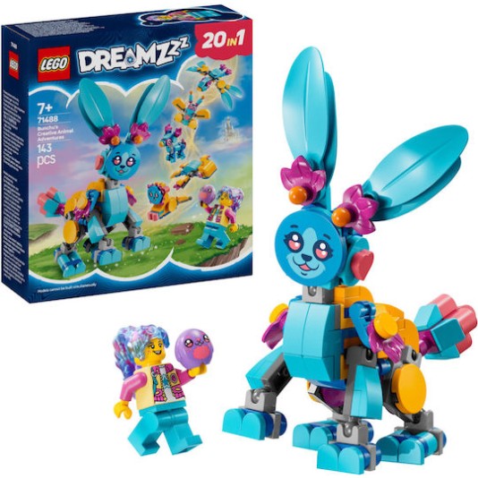 Lego DREAMZzz Bunchu's Creative Animal Adventures για 7+ Ετών 143τμχ