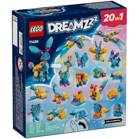 Lego DREAMZzz Bunchu's Creative Animal Adventures για 7+ Ετών 143τμχ