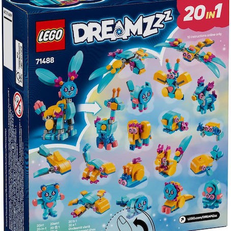 Lego DREAMZzz Bunchu's Creative Animal Adventures για 7+ Ετών 143τμχ