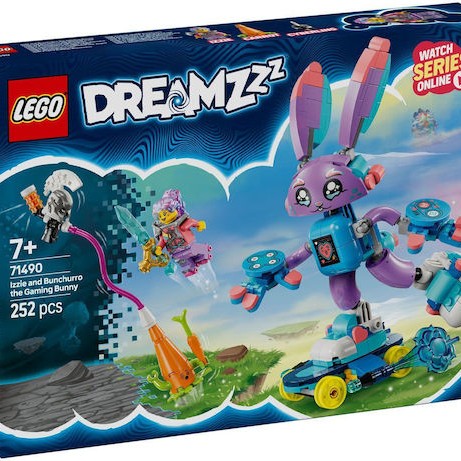 Lego DREAMZzz DREAMZzz - Izzie and Bunchurro the Gaming Bunny για 7+ Ετών 252τμχ