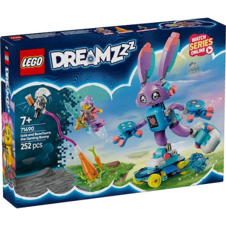 Lego DREAMZzz DREAMZzz - Izzie and Bunchurro the Gaming Bunny για 7+ Ετών 252τμχ