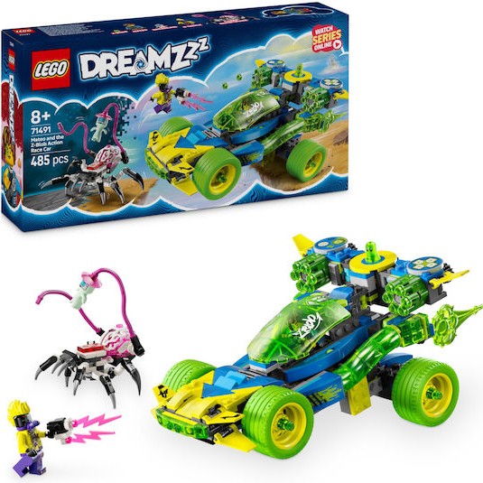 Lego DREAMZzz Mateo and the Z-Blob Action Race Car για 8+ Ετών 485τμχ