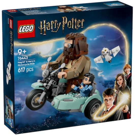 Lego Harry Potter Harry Potter TM - Hagrid & Harry's Motorcycle Ride για 9+ Ετών 617τμχ