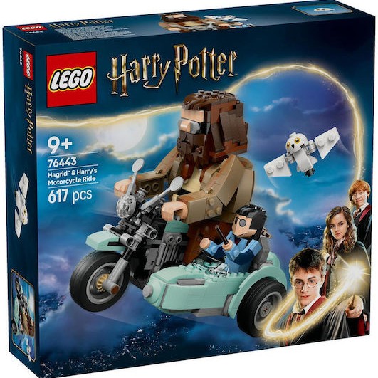 Lego Harry Potter Harry Potter TM - Hagrid & Harry's Motorcycle Ride για 9+ Ετών 617τμχ