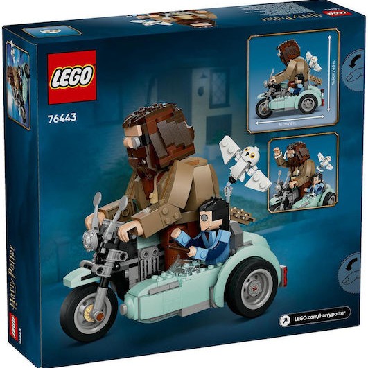 Lego Harry Potter Harry Potter TM - Hagrid & Harry's Motorcycle Ride για 9+ Ετών 617τμχ