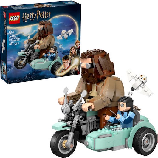 Lego Harry Potter Harry Potter TM - Hagrid & Harry's Motorcycle Ride για 9+ Ετών 617τμχ