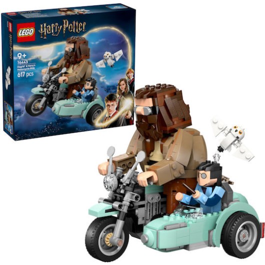 Lego Harry Potter Harry Potter TM - Hagrid & Harry's Motorcycle Ride για 9+ Ετών 617τμχ