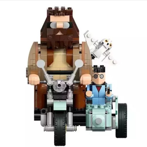 Lego Harry Potter Harry Potter TM - Hagrid & Harry's Motorcycle Ride για 9+ Ετών 617τμχ