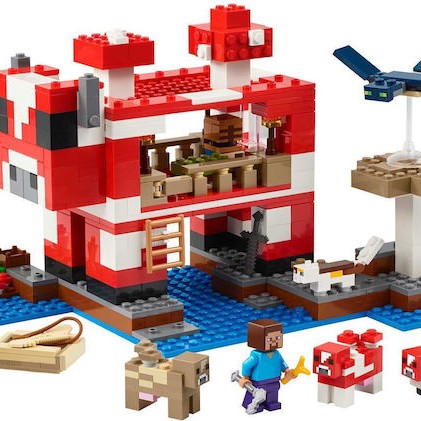 Lego Minecraft The Mooshroom House για 8+ Ετών 500τμχ