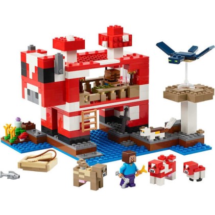 Lego Minecraft The Mooshroom House για 8+ Ετών 500τμχ