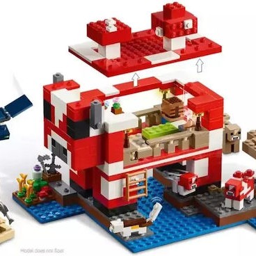 Lego Minecraft The Mooshroom House για 8+ Ετών 500τμχ